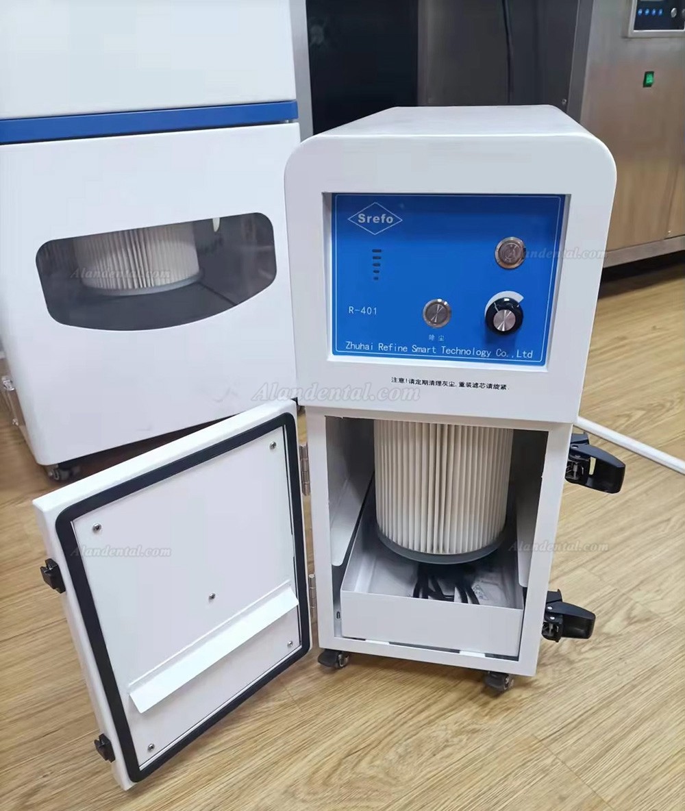 Srefo R-401 Dental Lab Portable Silent Dust Collector For Single Dental Workbench